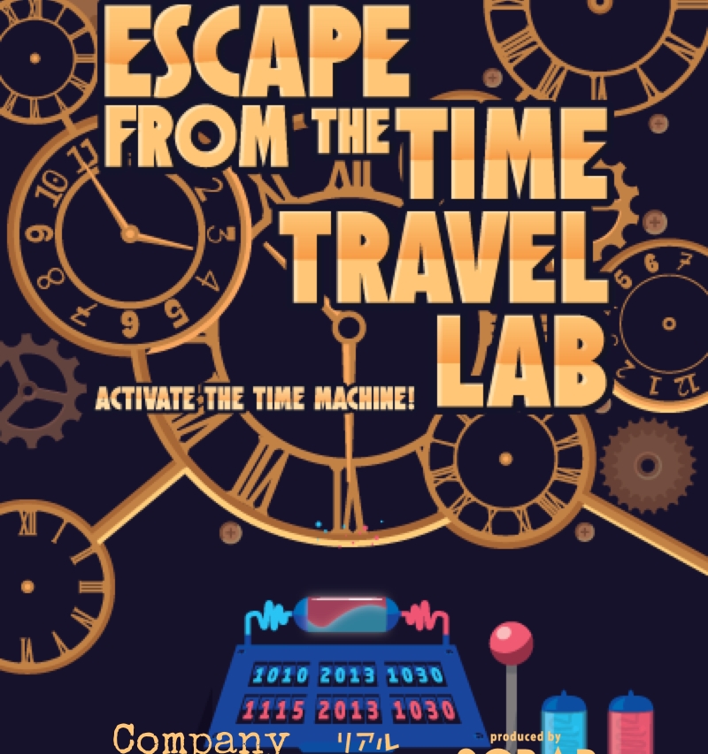 Escape Game Escape from the Time Travel Lab, SCRAP. Toronto.